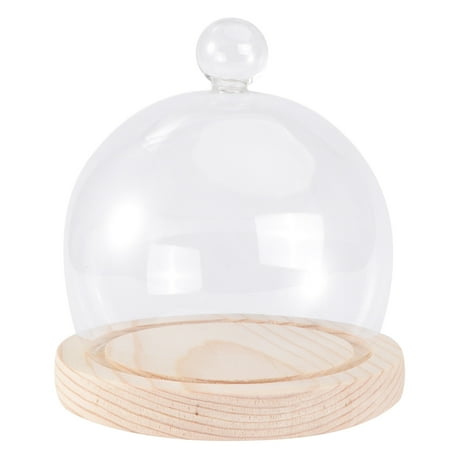 

1 Set Glass Display Cover Wedding Eternal Flower Cover Micro Landscape Cover