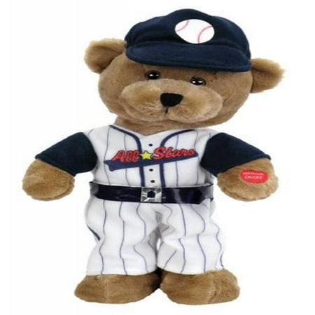 Chantilly Lane Animated Slugger Baseball Bear