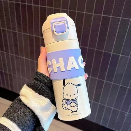 

400Ml/500Ml Sanrio My Melody Kuromi Thermos Mug Cute Cartoon 316 Stainless Steel Portable Travel Water Bottle Kawaii Cups Gift