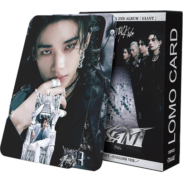 bp Stray Kids Photo Cards Album Gigantic 55 Pieces Fo