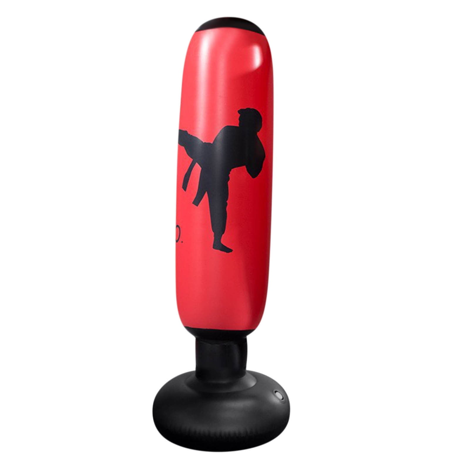 Yunuuuoa Professional Inflatable Boxing Bag for Adults - Heavy Duty PVC Punching Bag with Stand, Portable MMA Training Equipment for Home Gym Fitness Workout