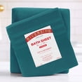 thumbnail image 6 of RIVERSIDE 2 Pack Luxury Bath Sheets 35×70 Soft Quick Dry Extra Large Cotton Towels 600 GSM Hotel Quality Spa - Teal, 6 of 8