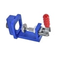 thumbnail image 1 of Kit de localización de perforadoras plantilla de bisagra anodizada de vástago redondo para prevención de oxidación para bisagras de puerta, 1 of 8