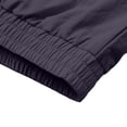 thumbnail image 4 of PiGOGI Men's Winter Coats Loose Casual Color Block Collar Jacket Long Sleeve Outdoor Sports Outerwear Dark Gray 4XL, 4 of 9