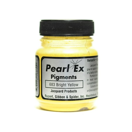 UPC: 0804551966224 | Pearl Ex Powdered Pigments bright yellow  0.50 oz. (pack of 3)