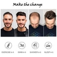 thumbnail image 6 of Toupee for Men Indian Human Hair Systems Men's Capillary Prosthesis Diamond Lace Top with Knotless Full PU Skin Bottom Men's Hairpiece, 6 of 7