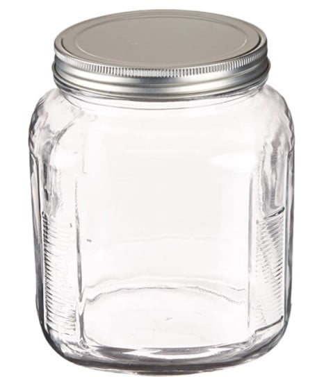 Anchor Hocking 1 Gallon Glass Cracker Jar with Lid