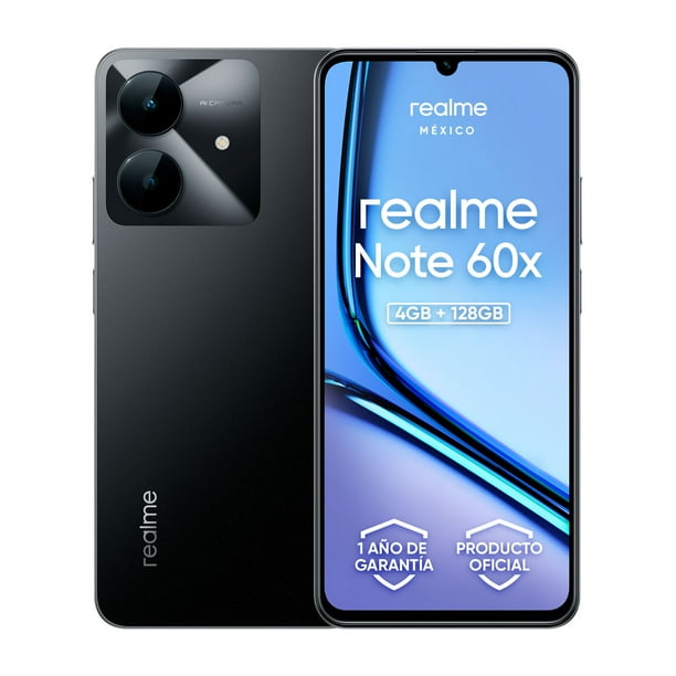 Realme Note 60x 4gb Ram 128gb Rom Dual Sim Resistencia Ip54 5000mah Display 6,74 90hz Camara 8mp Procesador Octa-core 1.8 Ghz