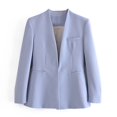 thumbnail image 1 of Style Summer Women‘s New Lapel Suit Jacket 66075, 1 of 7