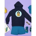 thumbnail image 3 of Kokeshi Doll With Acorns Hoodie Juniors -Image by Shutterstock,  Small, 3 of 4