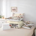 thumbnail image 6 of Manfei Cardinal Bird 7pcs Bedding Comforter Set,Tree Branches Queen Bedding Sets Super Cozy,Floral Animal Queen Sheet Sets,Ultra Soft Flower Home Decor,Reversible, 6 of 8