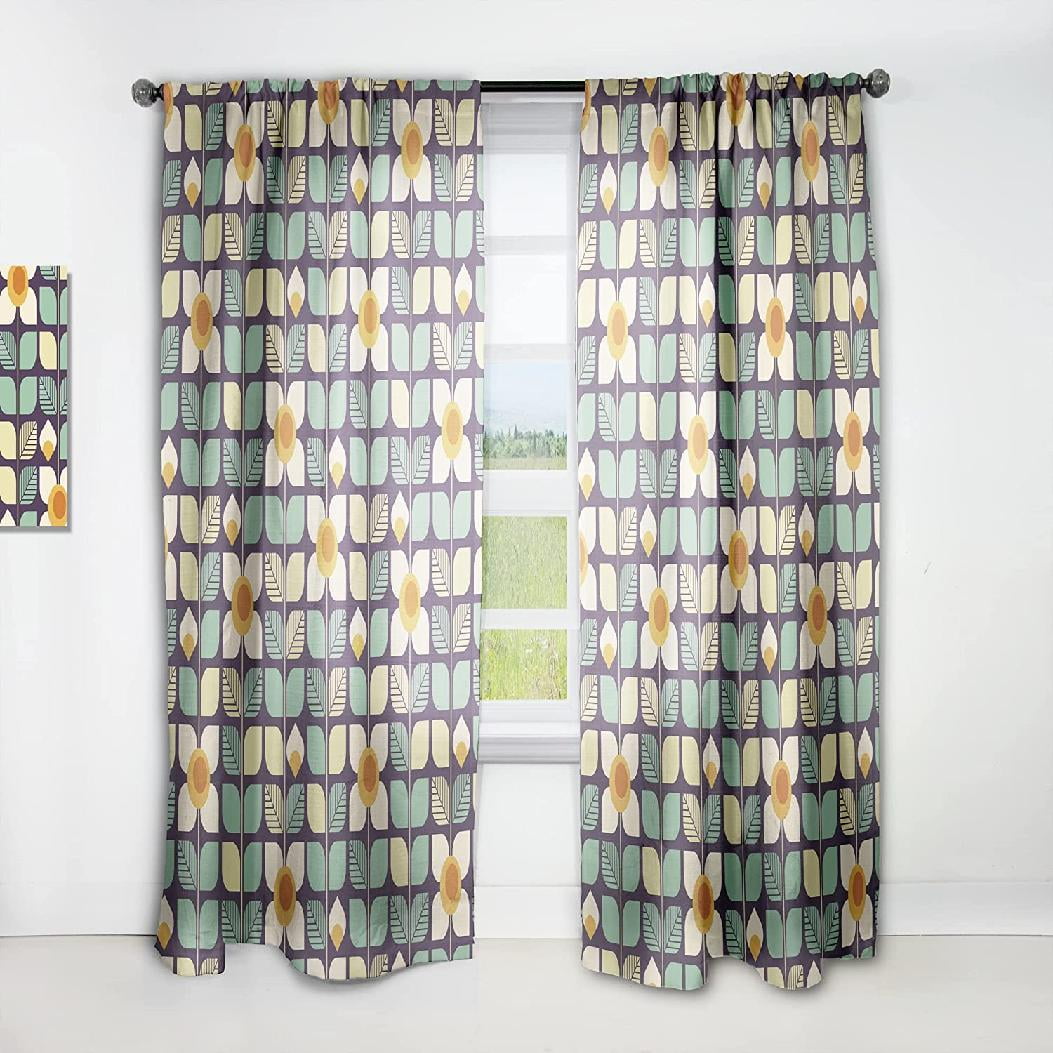 MidCentury Modern Curtain Panels