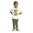 thumbnail image 3 of Funny Whats Up Cool Dinosaur Pun Toddler Boy Girl T Shirt Infant Toddler Brisco Brands 6M, 3 of 6