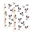 thumbnail image 5 of joogoo A5 Spiral Journal Notebook Puppy Dog Pattern College Ruled Notebooks 8.3" x 5.7" 1 PC, 5 of 8