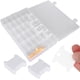 thumbnail image 3 of Tarjetas de hilo de bobinas de hilo de plástico con bobinadora de hilo para bordar herramientas de caja organizadora cruzada para manualidades, costura de bordado DIY Ecomeon no, 3 of 6