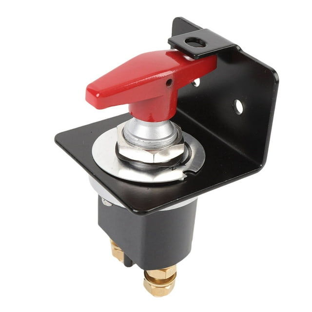 300A Master Battery Disconnect Switch Power Cut Off Isolator 12V 36V for Car Truck RV Yacht Boat with Robust Metal Construction