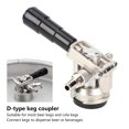 thumbnail image 4 of Stainless Steel D Type Beer Keg Coupler, Keg Dispensing Equipment with Pressure Reducer, 4 of 4