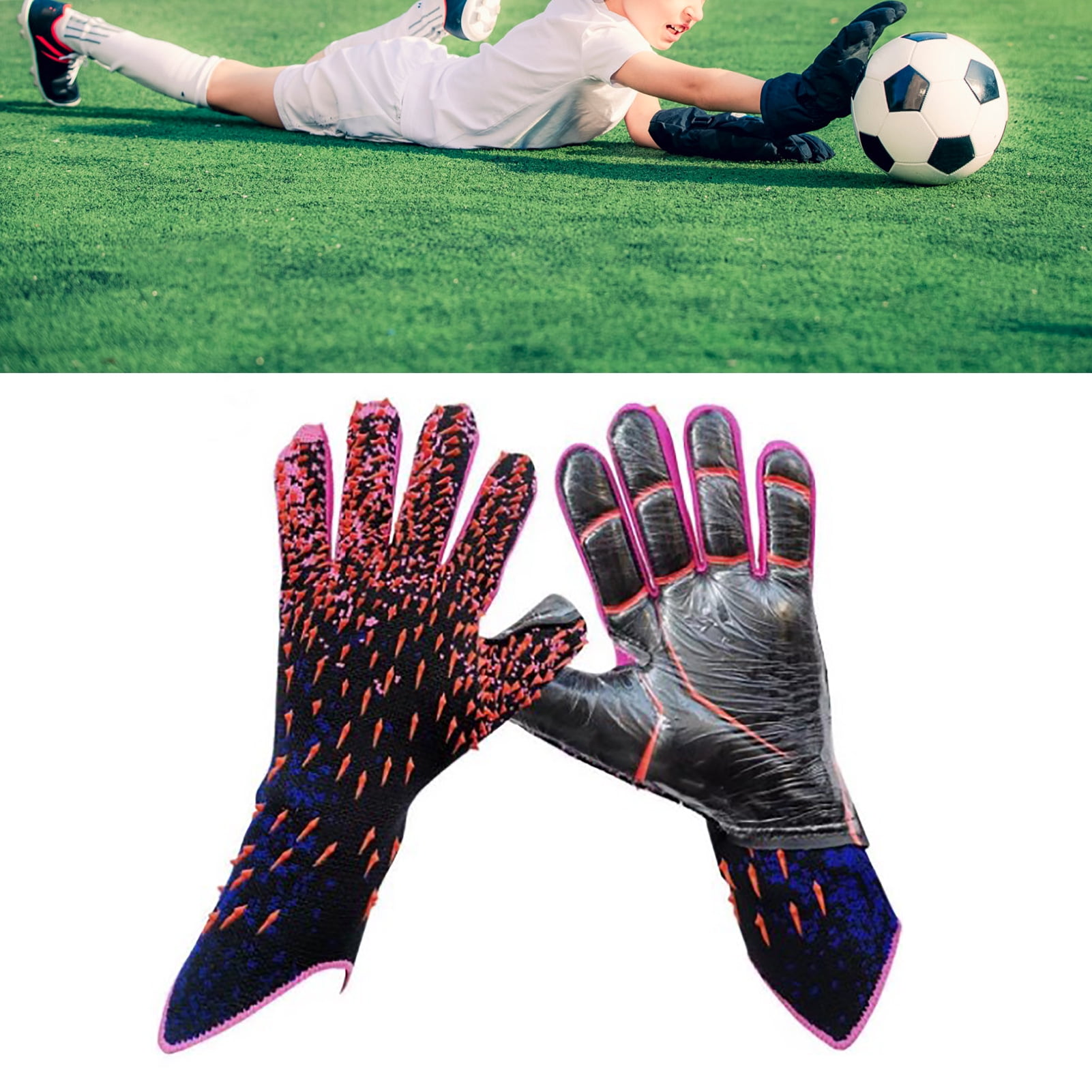 Gants de Gardien de But de Football Gants de Gardien de But de Gardien de But de Football Professionnel Gants de Gardien de But de Qualite Professionnelle Walmart