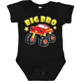 thumbnail image 3 of Inktastic Monster Truck Big Bro Boys Baby Bodysuit, 3 of 5