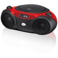 thumbnail image 1 of GPX CD Boombox - Red, 1 of 2