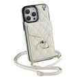thumbnail image 1 of Crossbody Wallet Case for iPhone 15 Pro Max/ 15 Ultra, PU Leather Handbag Purse Cover with Card Slots Holder Wrist Strap Lanyard, 1 of 5