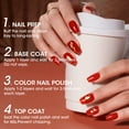 thumbnail image 6 of Gellen Nail Polish, Quick Air Dry 6Colors Nail Lacquer Set Fall Warm Tone Trendy Nail Polish Kit for Nail Manicure DIY Art Home, No UV Light Needed, 0.33 oz, 6 of 7