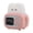 Pink, variant on Cute Bread Maker Alarm Clock Sleeping Timing USB Rechargeable Lamp Bedside Table Desk Alarm Clock Birthday Holiday