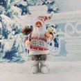 thumbnail image 4 of Leodye 1PCS Santa Claus Doll - Christmas Gift Toy, Home Table Decoration -11.8*6.7IN, 4 of 4