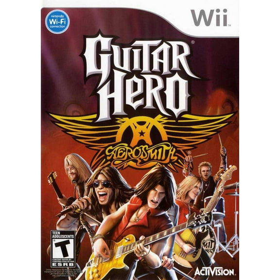 Restored Guitar Hero Aerosmith - Game Only - Nintendo Wii (Refurbished)