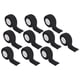 thumbnail image 1 of 10 rollos de cinta adhesiva elástica transpirable de 2,5 cm x 1,8 m para escribir (negro), 1 of 14