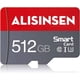 thumbnail image 1 of Tarjeta de memoria Micro SD 512GB Tarjeta de alta velocidad Clase 10 TF 512GB con adaptador de tarjeta SD para cámaras / teléfonos celulares / Galaxy / drones / go pro / tableta / computadora, 1 of 6