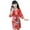Red, variant on Esaierr Kids Teen Girls Silk Satin Robes Bathrobe Pajamas Baby Sleepwear Bathrobe Floral Little Big Girls Pajamas Comfort Toddler Nightwear for 1-13T