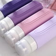 thumbnail image 5 of Travel Bottles for Toiletries, Tsa Approved 3oz Travel Size Containers BPA Free Leak Proof Refillable Liquid Silicone Squeezable Travel Accessories for Shampoo Conditioner Lotion (4 Pack), 5 of 9