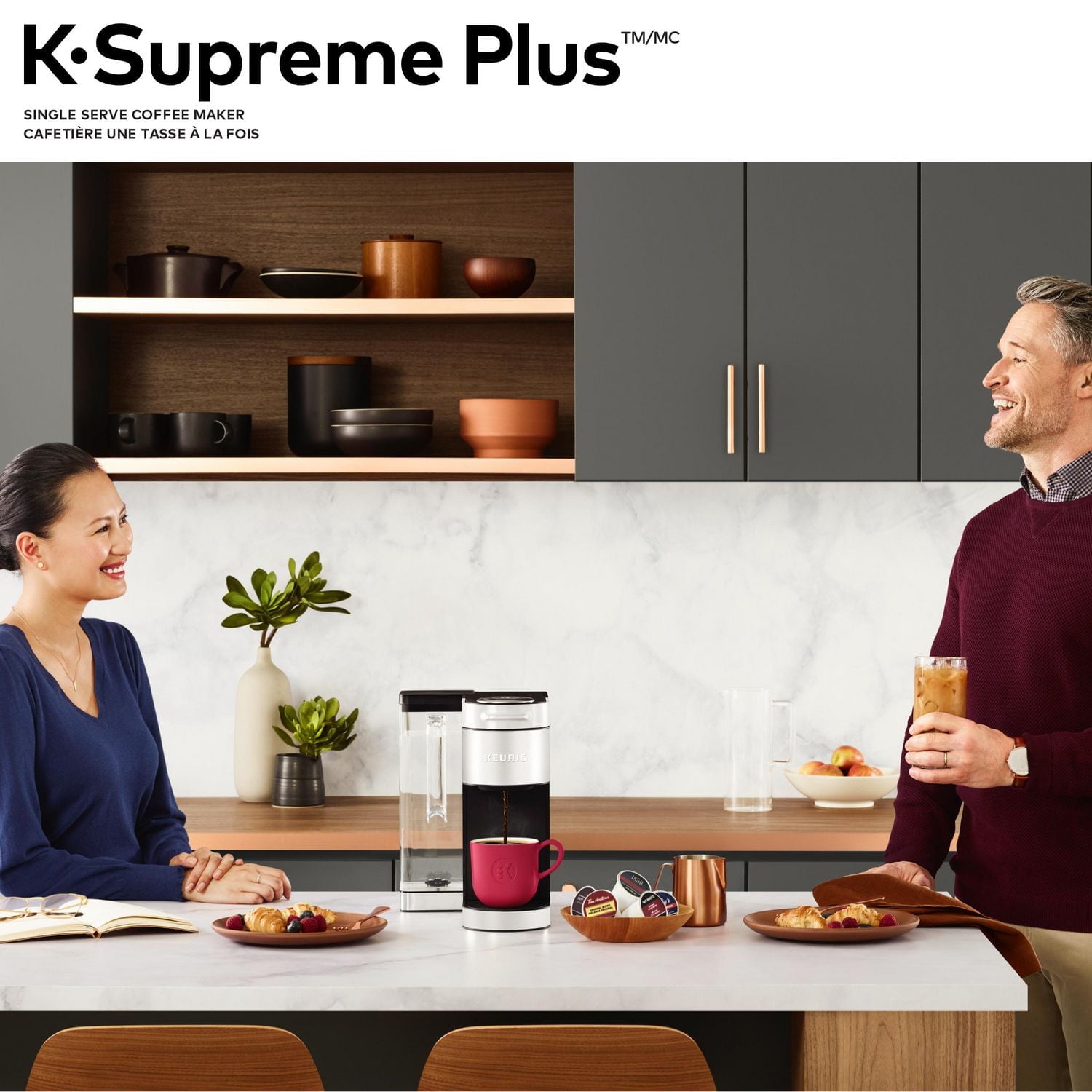 Cafetière une tasse à la fois Keurig K-Supreme Plus Multijet