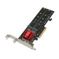 thumbnail image 1 of Tarjeta Adaptadora Dual M.2 PCIE NVMe, Función De Bifurcación PCIe De Ancho De Banda De 2 GB/s Práctico Adaptador PCIE 3.1 X8 Dual NVMe PCIe Para PC, 1 of 7