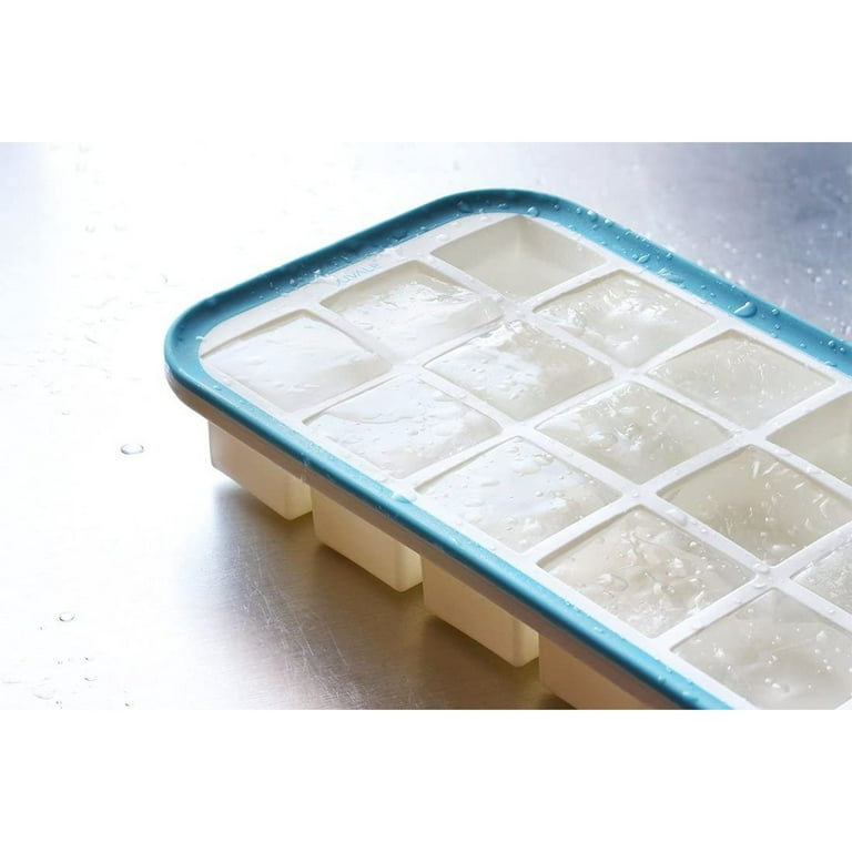 Grandest Birch Ice Cube Tray 18 Cells Removable Lid Silicone Heart Star  Moon Shape Ice Cube Mold for Freezer Easy to Release Non-s 