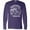 Purple, variant on Summer Vacation Mode Melbourne Beach Florida Long Sleeve T-Shirt
