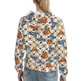 thumbnail image 7 of Kdxio Butterflies Wild Insect Print Womens Oversized Hoodies Sweatshirts Hooded Pullover Tops Sweaters Casual-Medium, 7 of 7