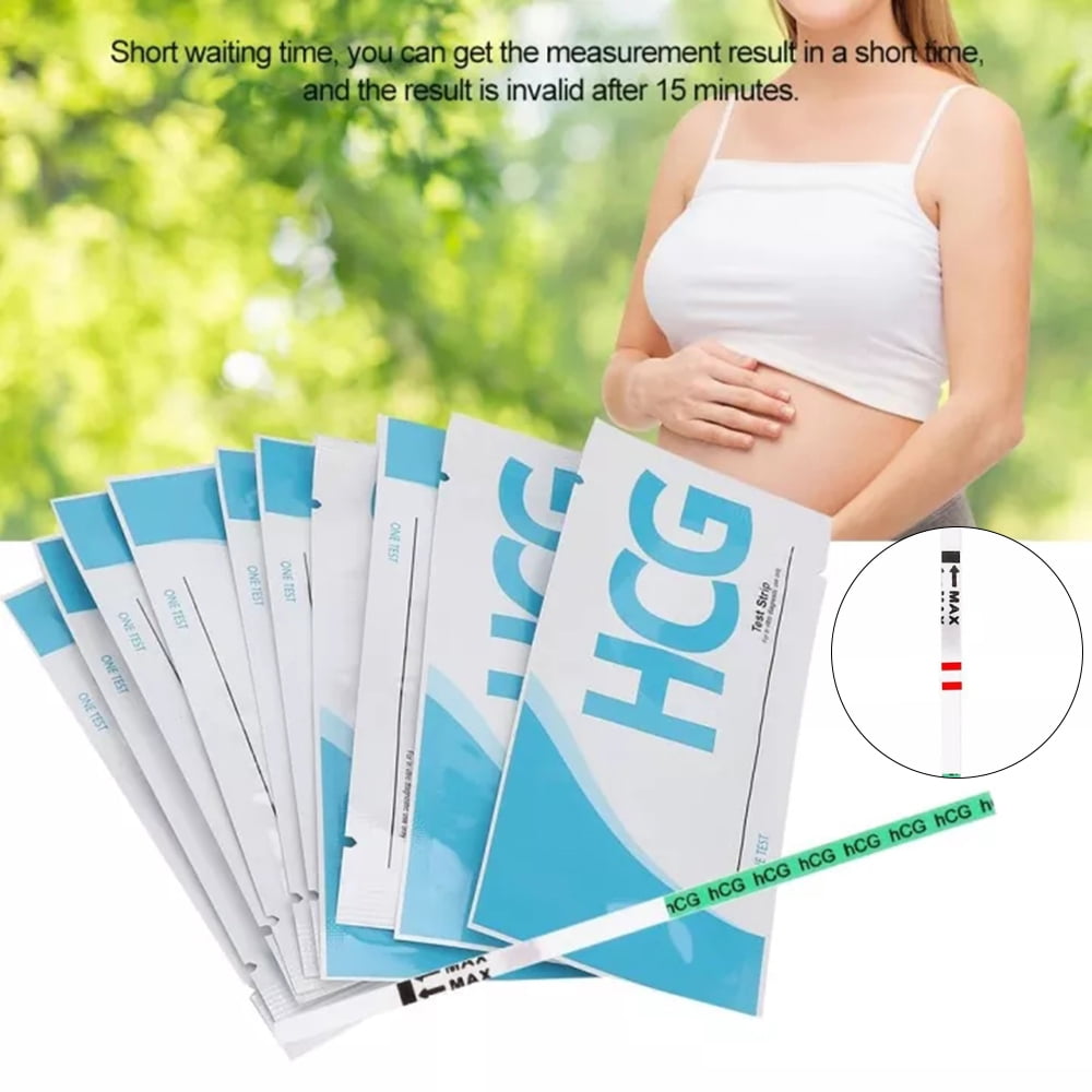 Early Pregnancy Test Strips Household HCG Urine Testing Early Pregnancy