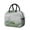 Black-1, variant on Insulated Lunch Bag for Women, Floral Print Oxford Fabric Lunch Box, Leakproof Thermal Cooler Tote for Work, School & Picnic, Turquoise Marble Pattern