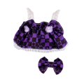thumbnail image 1 of Cocador de muñecas de muñeca con accesorios fotográficos, trajes educativos de prendas de moda de bricolaje de ropa de moda para 6.69 '' muñeca violeta, 1 of 8