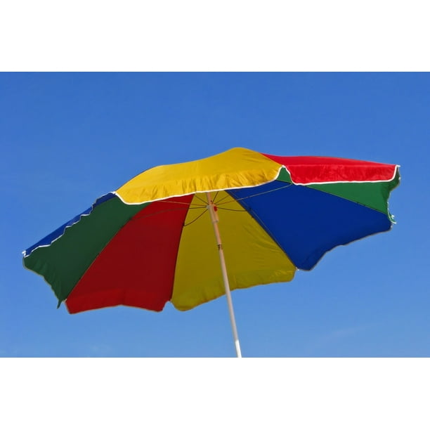Canvas Print Beach Umbrella Holidays Relaxation Umbrellas Beach Stretched Canvas 10 X 14 Walmart Com Walmart Com