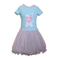 thumbnail image 1 of Bonnie Jean Holiday Special Occasion Easter Girls Dress (7, Aqua), 1 of 1