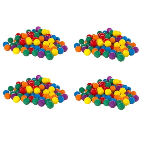 UPC: 0193802138818 | Intex 100-Pack Small Plastic Multi-Colored Fun Ballz for Bounce Houses (4 Pack)