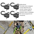 thumbnail image 4 of Hook, Wide Application 4PCS 316 Stainless Steel Spring Snap Attach Rope Hook Fine Casting  for Boats, 4 of 7
