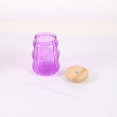 thumbnail image 5 of 18 fl oz Mainstays Glass Ribbed Purple Sipper, 5 of 5