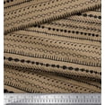 thumbnail image 2 of Soimoi Pink Rayon Fabric Circle & Cross Geometric Print Sewing Fabric Yard 56 Inch Wide, 2 of 4