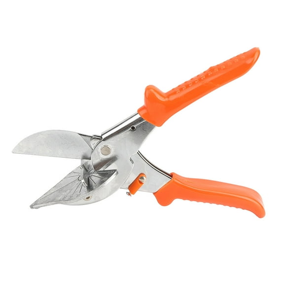 Angle Scissors, Pipe Wire Cutter, PVC Orange For Thin Wood Plastic