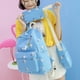 thumbnail image 2 of Sywqhk 3 Uds 2017 Nuevas Mujeres Mochila Encantadora Conejito Estampado Niñas Mochila Escolar (Azul)-151298.02 Sywqhk Para estrenar, 2 of 7