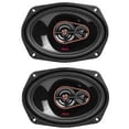 thumbnail image 2 of Cerwin Vega H7693 6x9" 3-Way Speakers + Black Angled Wedge Enclosure Box, 2 of 7